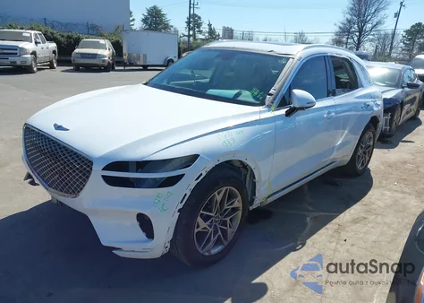 2025 Genesis Gv70 2.5T Awd из США, поврежденный, VIN 5NMMADTB4SH017423
